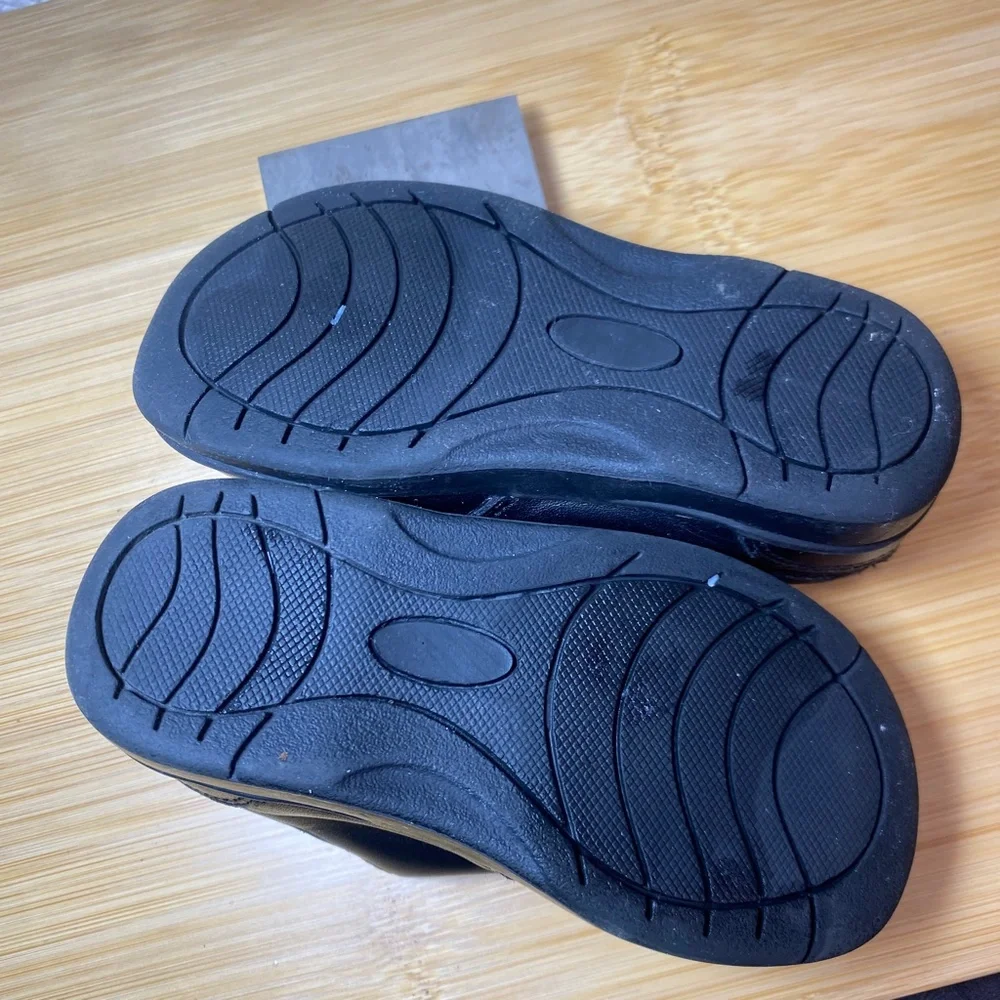Kenneth Cole Tiny Flex Toddler Black Dress Shoes